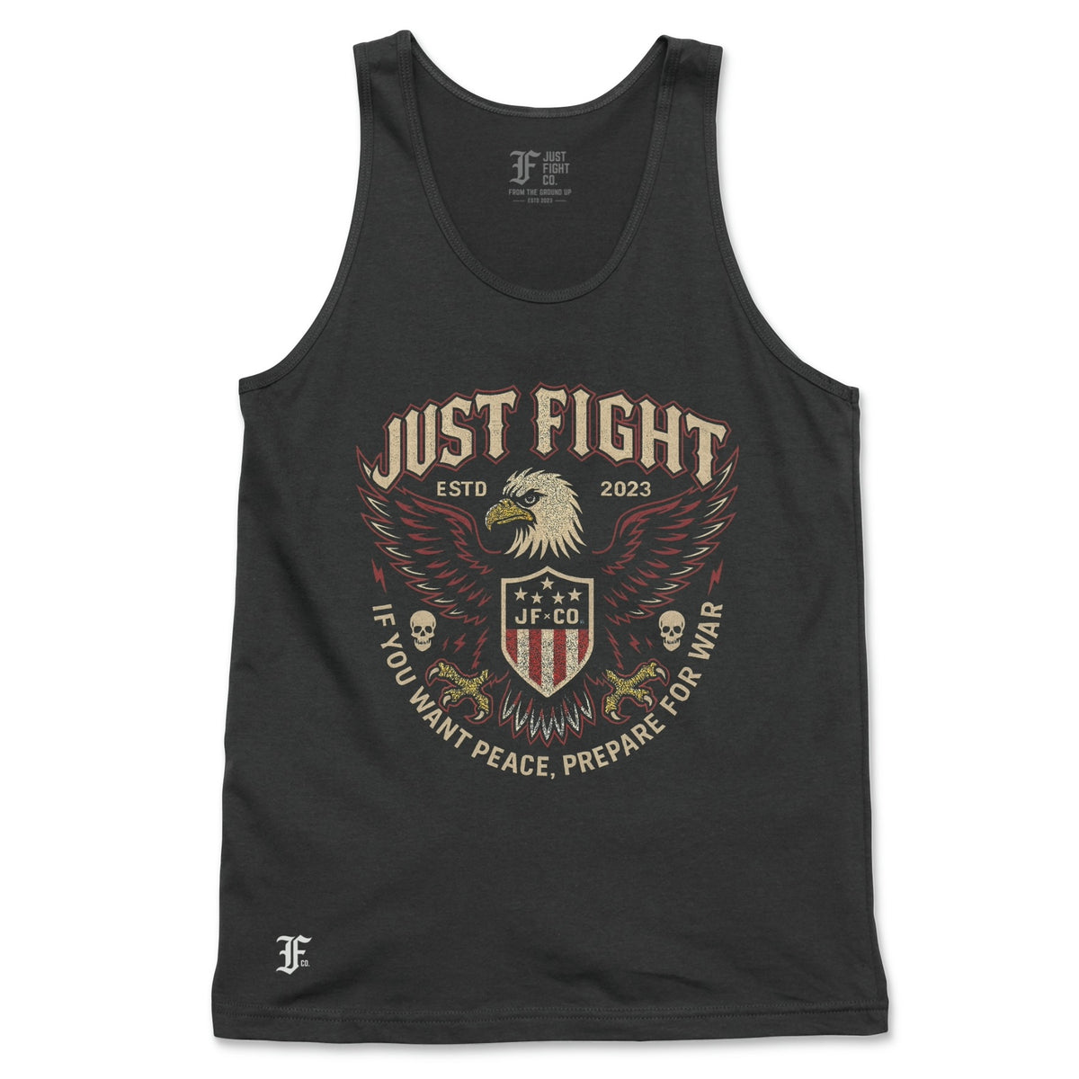 Prepare for War Tank - Black